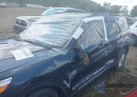 2022 Ford Explorer Xlt из США, поврежденный, VIN 1FMSK8DHXNGB87162